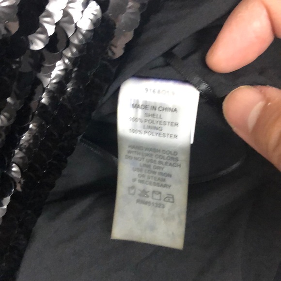 COPY - Vince Camuto black sequin cami top - Picture 11 of 11